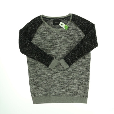 Maison Scotch fekete/ szürke pulóver