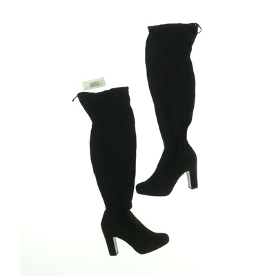 OMG fekete magassarkú csizma