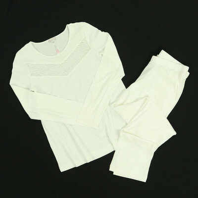 HANRO fehér pizsama