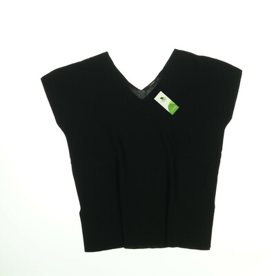 Hallhuber fekete rövid ujjú felső