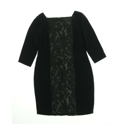 Barbara Schwarzer fekete egész ruha