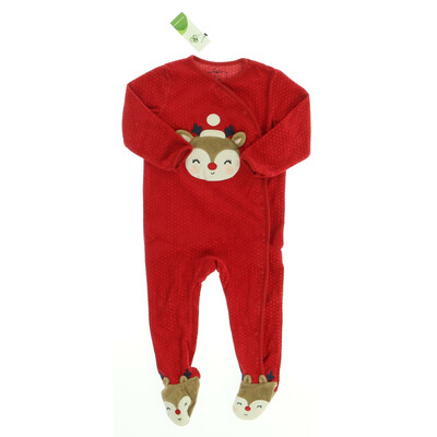 C&A piros karácsonyi rugdalózó