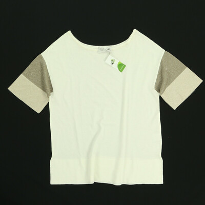 PUPA for EVER bézs/barna rövid ujjú felső