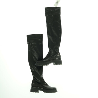 Paul Green fekete hosszú szárú csizma