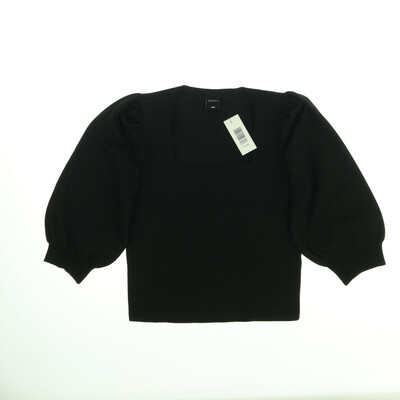 Only fekete rövid ujjú felső