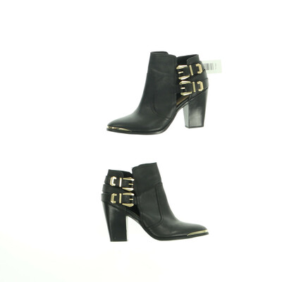 Gianni Bini fekete magassarkú bokacsizma