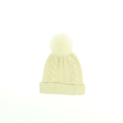 Danielapi bézs kasmír sapka