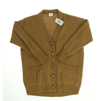 Eleventy barna kötött kardigán