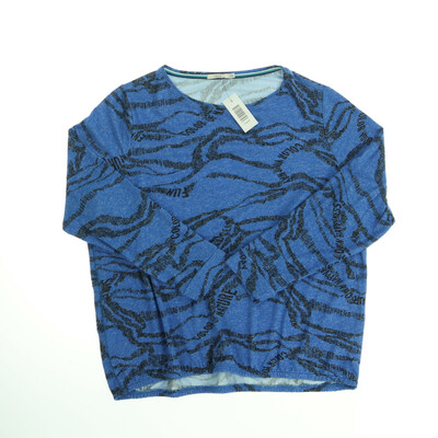 Cecil kék hosszú ujjú felső