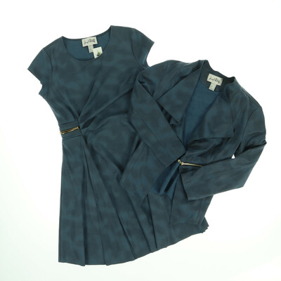 Joseph Ribkoff kék egész ruha és blézer