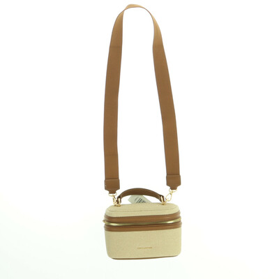 David Jones barna/bézs válltáska