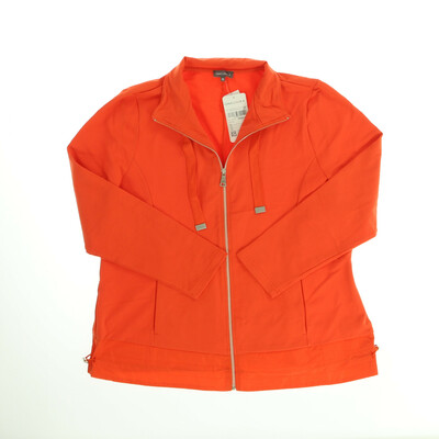 Gina Laura narancssárga cipzáros pulóver