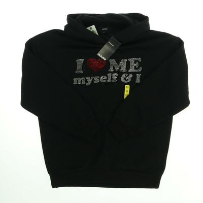 House fekete oversize pulóver