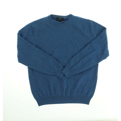 Fynch-Hatton kék kasmír pulóver