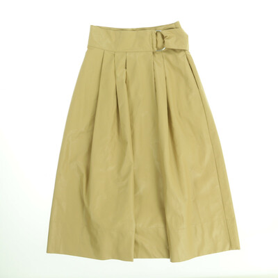 Twinset bézs műbőr szoknya