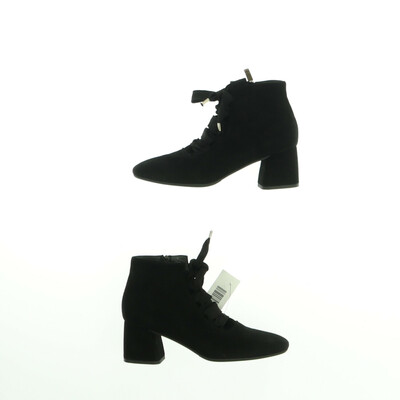 Erika Rocchi Italy fekete magassarkú bokacsizma