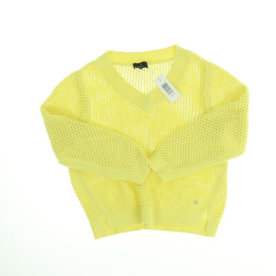Monari sárga kötött pulóver