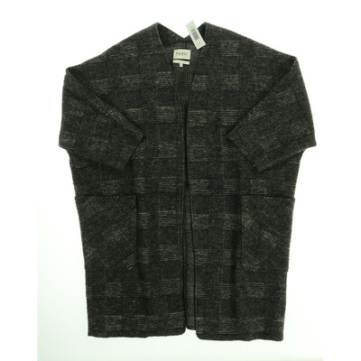 Nicole Farhi szürke gyapjú karidgán