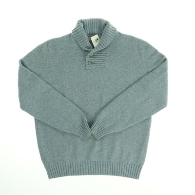 Kasmír kék pulóver