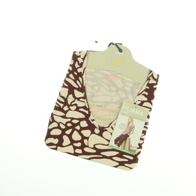 Tchibo barna/bézs pizsama