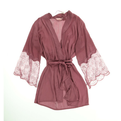 Hunkemöller lila köntös