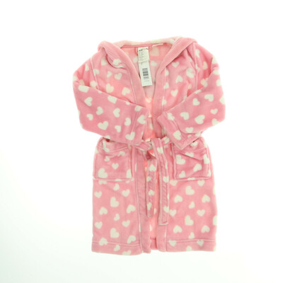 H&M rózsaszín/fehér köntös