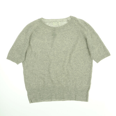 Christian Berg szürke kasmír rövid ujjú felső