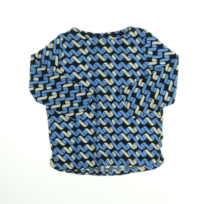 Opus kék félhosszú ujjú felső