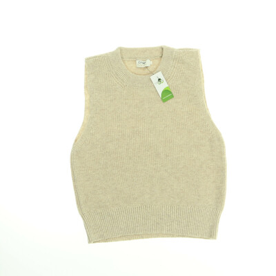 Only bézs kötött mellény