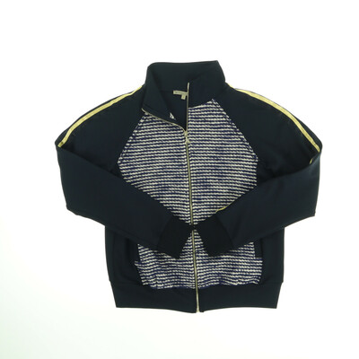 Patrizia Pepe kék cipzáros  pulóver