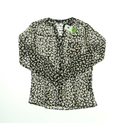 Comma bézs/fekete blúz