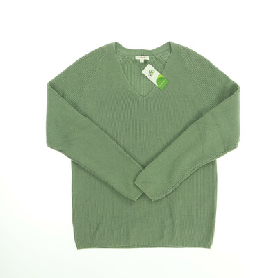 s.Oliver zöld kötött pulóver