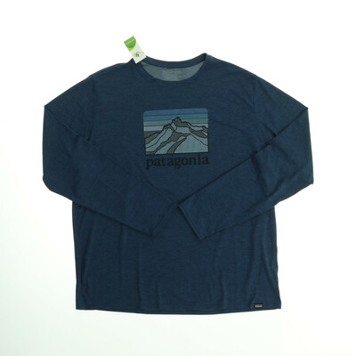 Patagonia kék hosszú ujjú felső