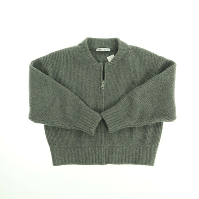 Zara szürke kötött pulóver