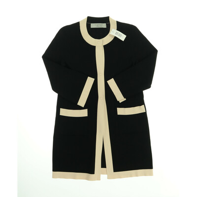 S. Exterior fekete kardigán