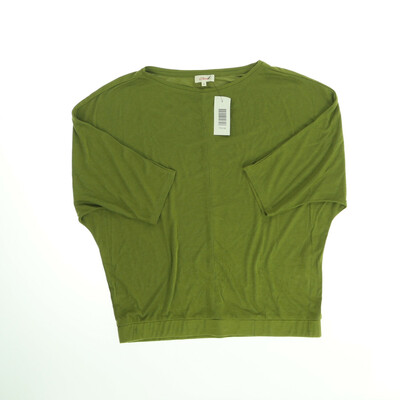 s.Oliver zöld félhosszú ujjú felső