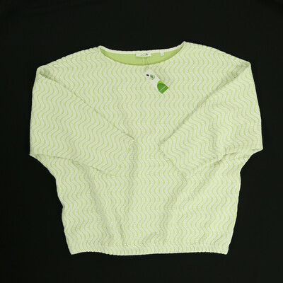 Opus zöld/fehér félhosszú ujjú felső