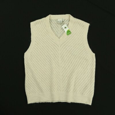 Ichi bézs kötött mellény