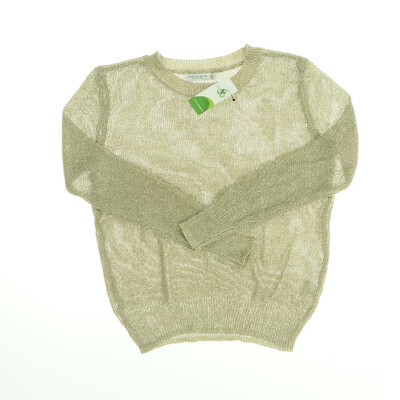 Studio Eleven bézs/arany áttetsző  felső