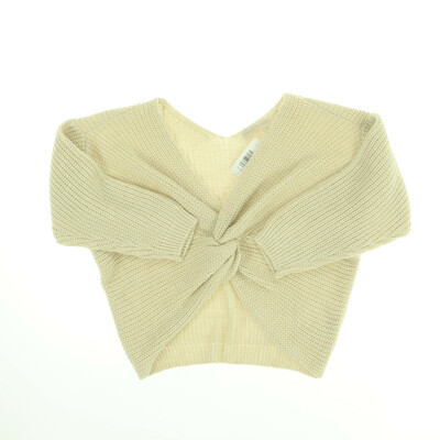 Rinascimento bézs kötött pulóver