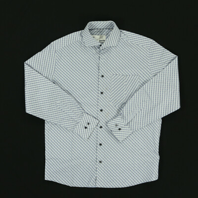 Eterna kék/fehér ing ( Modern Fit)