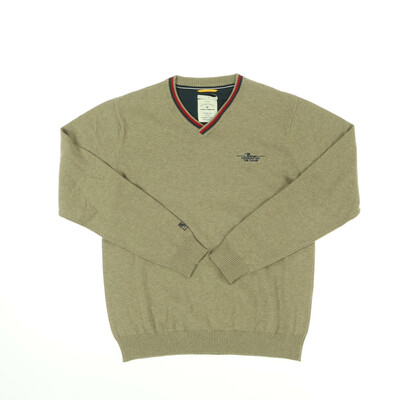 Tom Tailor barna pulóver