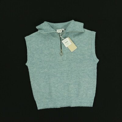 Vila kék kötött mellény