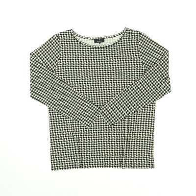 Monari fekete/fehér hosszú ujjú felső