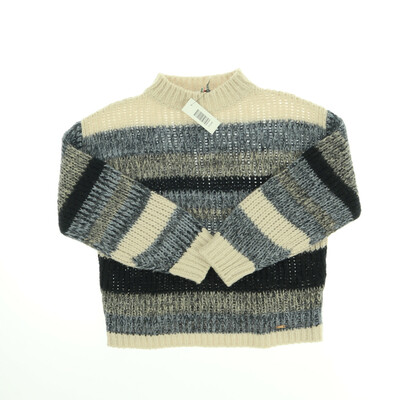 CINQUE bézs/kék kötött pulóver