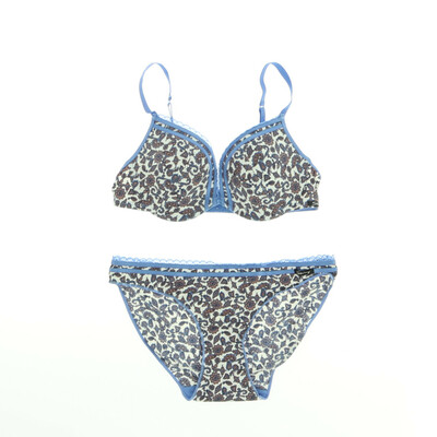 Skiny kék fehérnemű szett