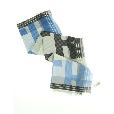 s.Oliver kék/szürke sál