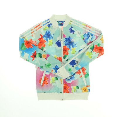 Adidas színes cipzáros sport pulóver