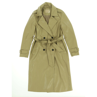 Amisu barna műbőr kabát