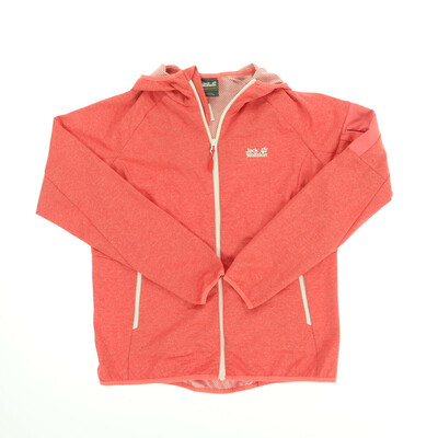 Jack Wolfskin rózsaszín cipzáros pulóver